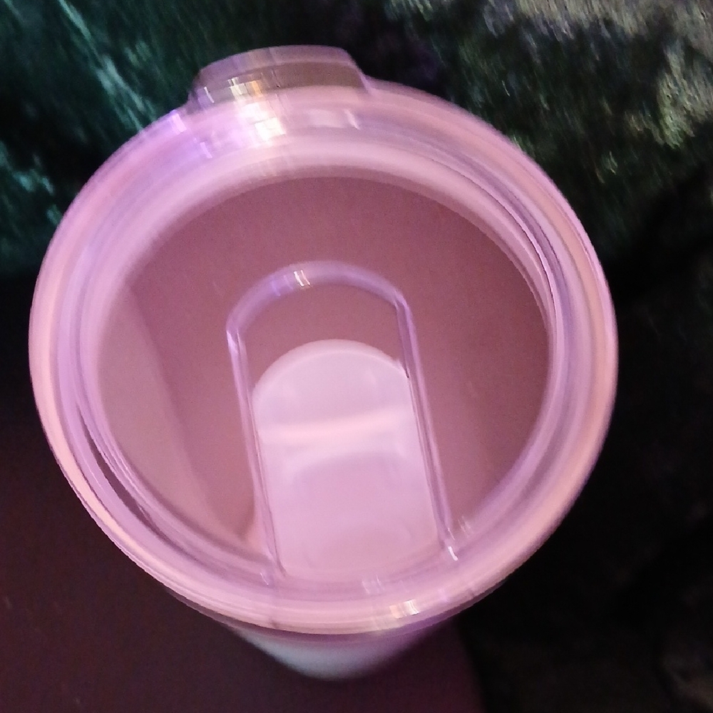 Rooster Design Stainless Steel Tumbler - White - Picture 3 of 4